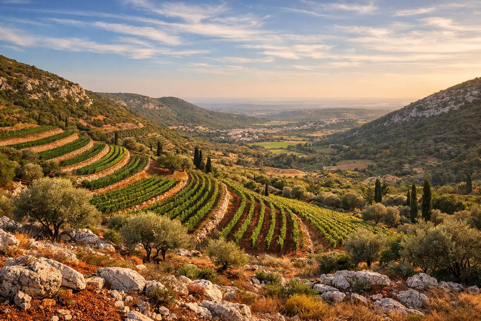 מכר נחלה | עו"ד גד שטילמן - 30+ שנות ניסיון בדיני מושבים 1 נוף כרמים בהרי הכרמל - אזור זכרון יעקב ובנימינה