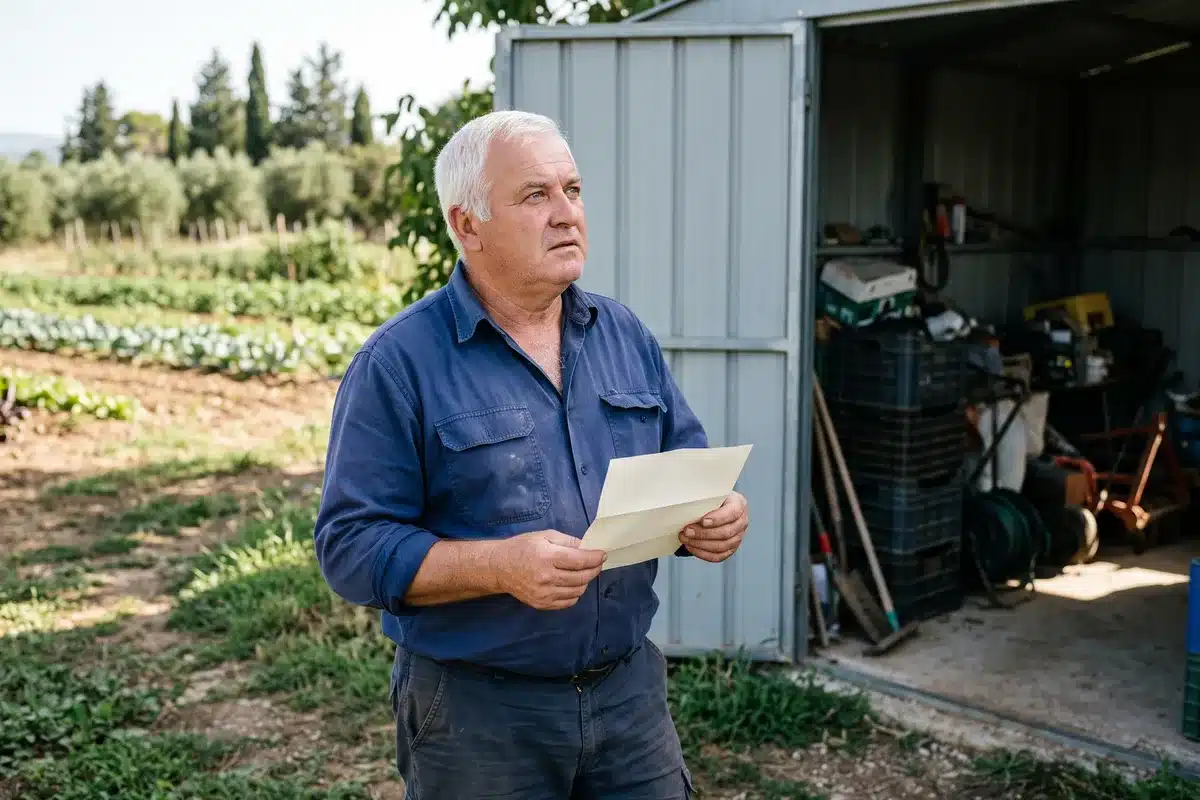 קרקע חקלאית, מה מותר לעשות בה ומי מחליט 1 מחזיק קרקע חקלאית עומד בשולי החלקה שלו ליד סככה חקלאית ומחזיק מכתב רשמי